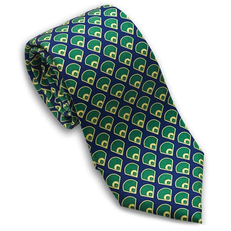 Baseball Fields Necktie