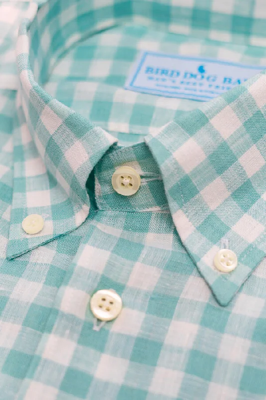 Searle: Linen Shirt - Mint