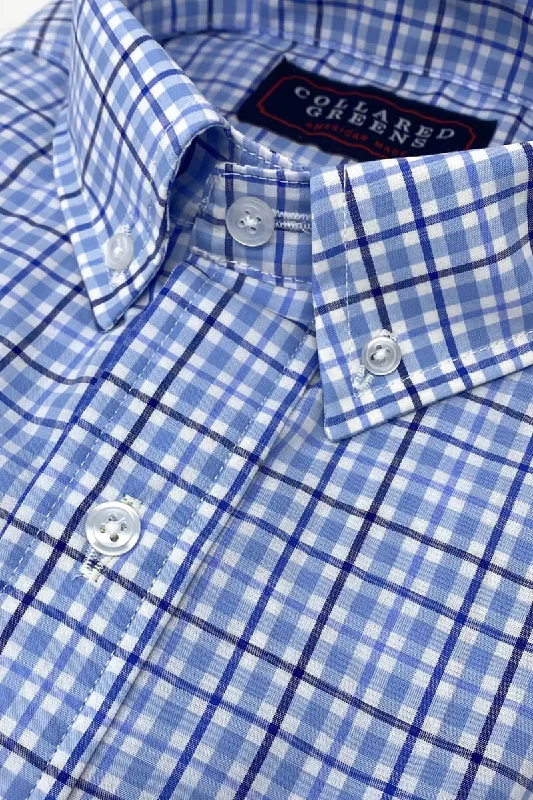 Dillwyn: Brookline Button Down Shirt - Blues