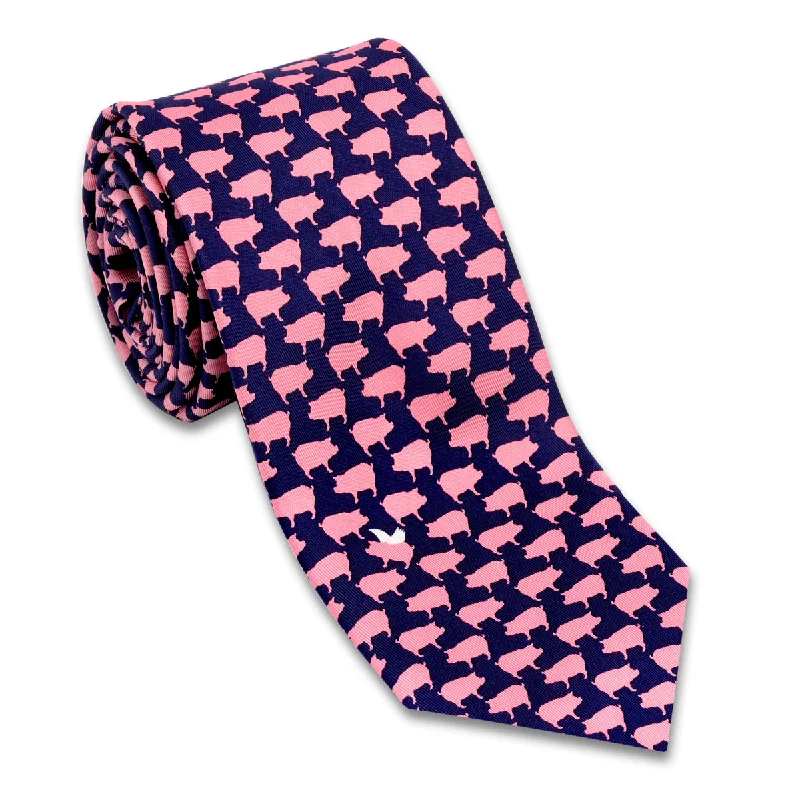 Flying Pig Necktie