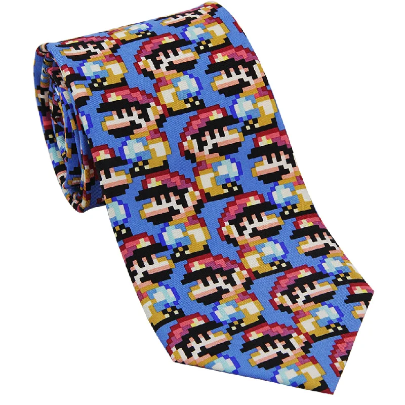 Pixelated Plumber Necktie