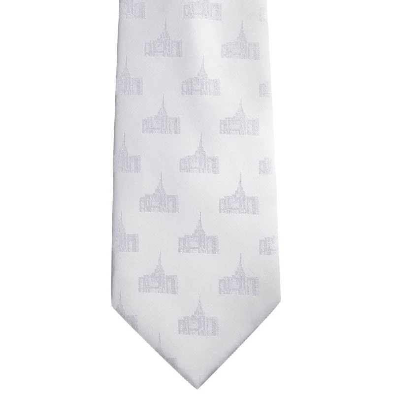 Saratoga Springs Utah Temple Tie - Standard Width