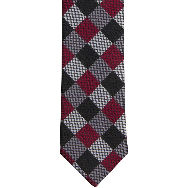 ST24 - Red/Black/Gray Diamond - Skinny Width