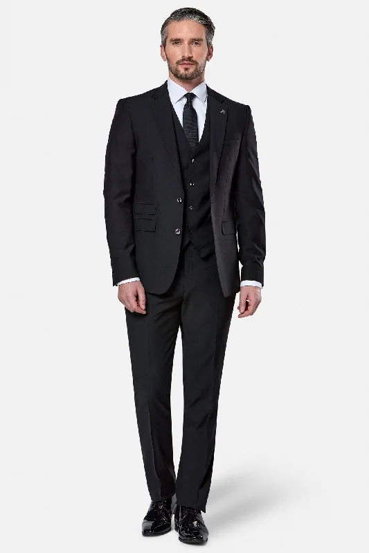 Herbie Frogg 3PC Black Suit (*3 for €1195)