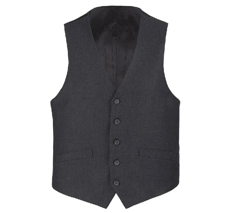 Charcoal Suit Separates Vest