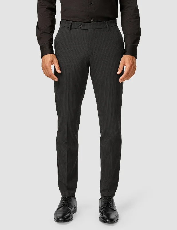 Essential Suit Pants Regular Asphalt Pinstripe