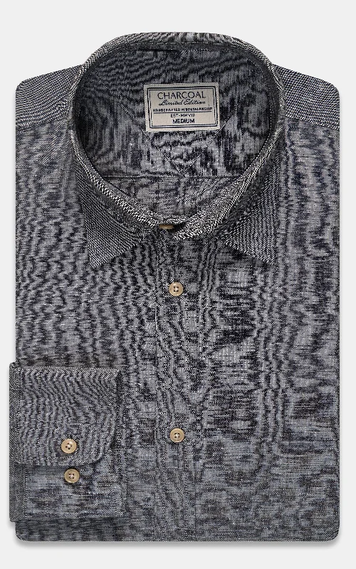 LIMITED EDITION SHIRT GREY TEXTURED