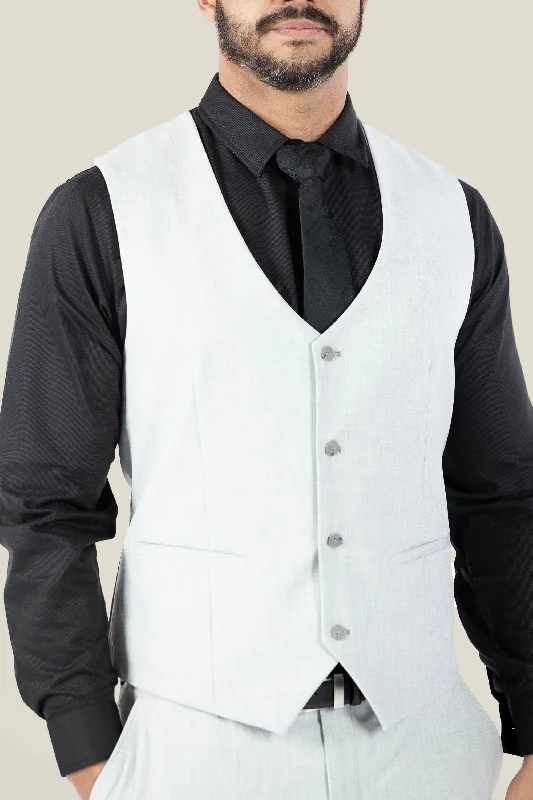 Men's Stone Grey Vest