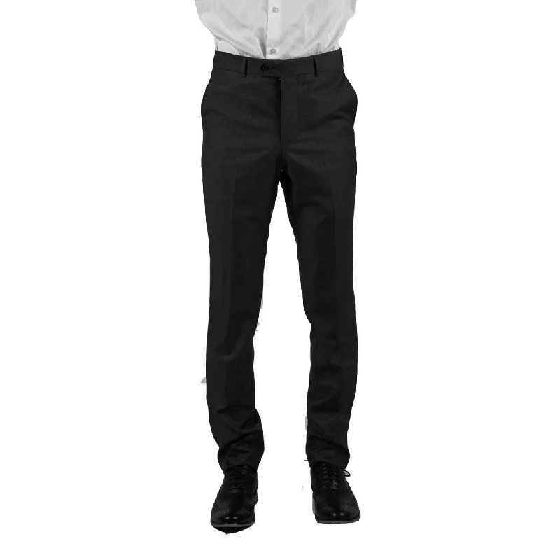 Mens Trousers Tailored Fit Smart Formal 1920 Classic Vintage Gatsby Wedding Work