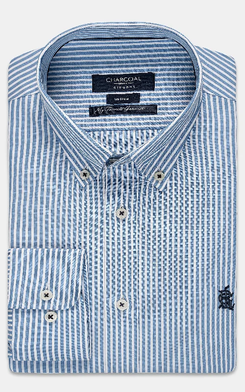 SEMI FORMAL SHIRT BLUE