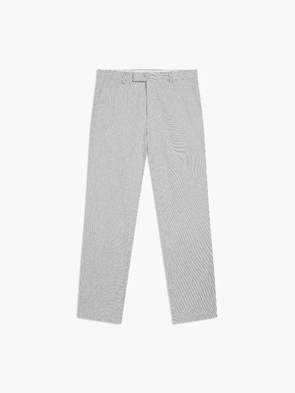 Archer Linen-Blend Slim Light Grey Suit Trouser