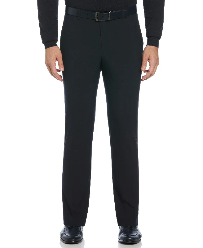 Slim Fit Micro Check Suit Pant