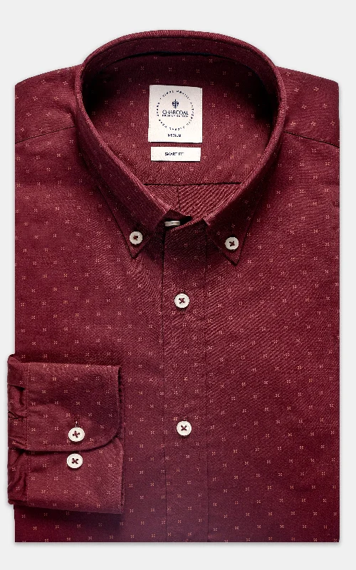 SMART SHIRT MAROON