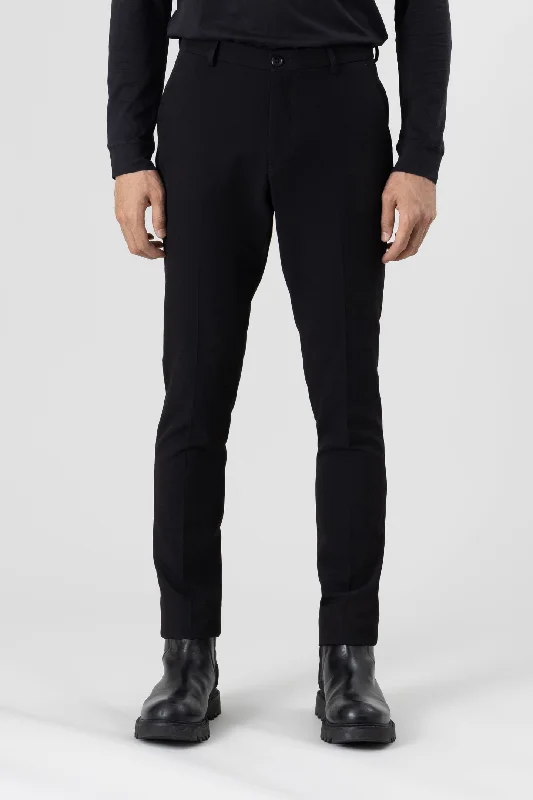 Soft Cloth Dress Pants in Soft City Twill - Black